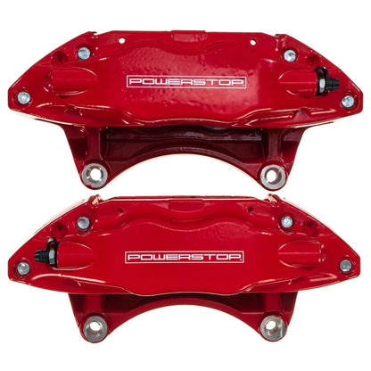 PowerStop Front Red Calipers | 2004–2014 Subaru Impreza (S3698)