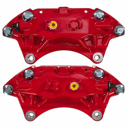 PowerStop Front Red Calipers | 2004–2014 Subaru Impreza (S3698)