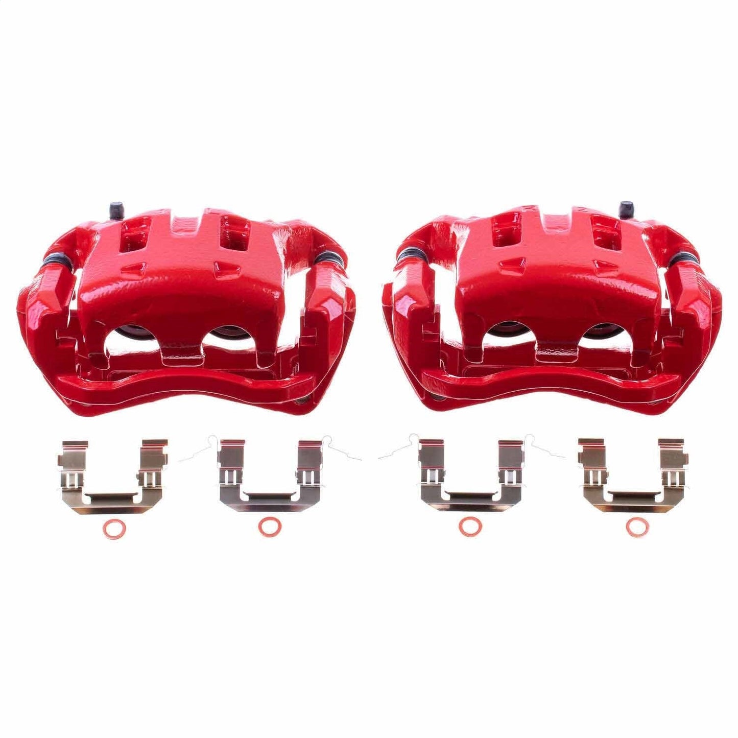 PowerStop Front Red Calipers | 2008–2011 Nissan Pathfinder (S3714)