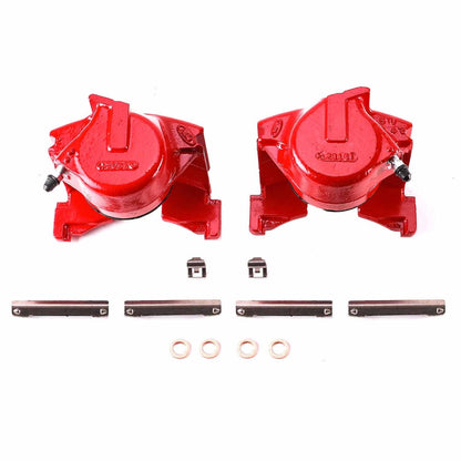 PowerStop Front Red Calipers | 1986–1993 Ford Bronco (S4255)
