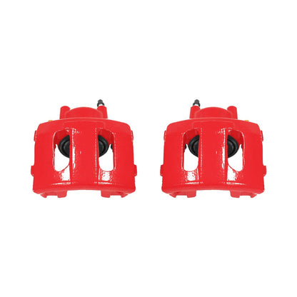 PowerStop Front Red Calipers | 1990–2001 Jeep Cherokee (S4339)