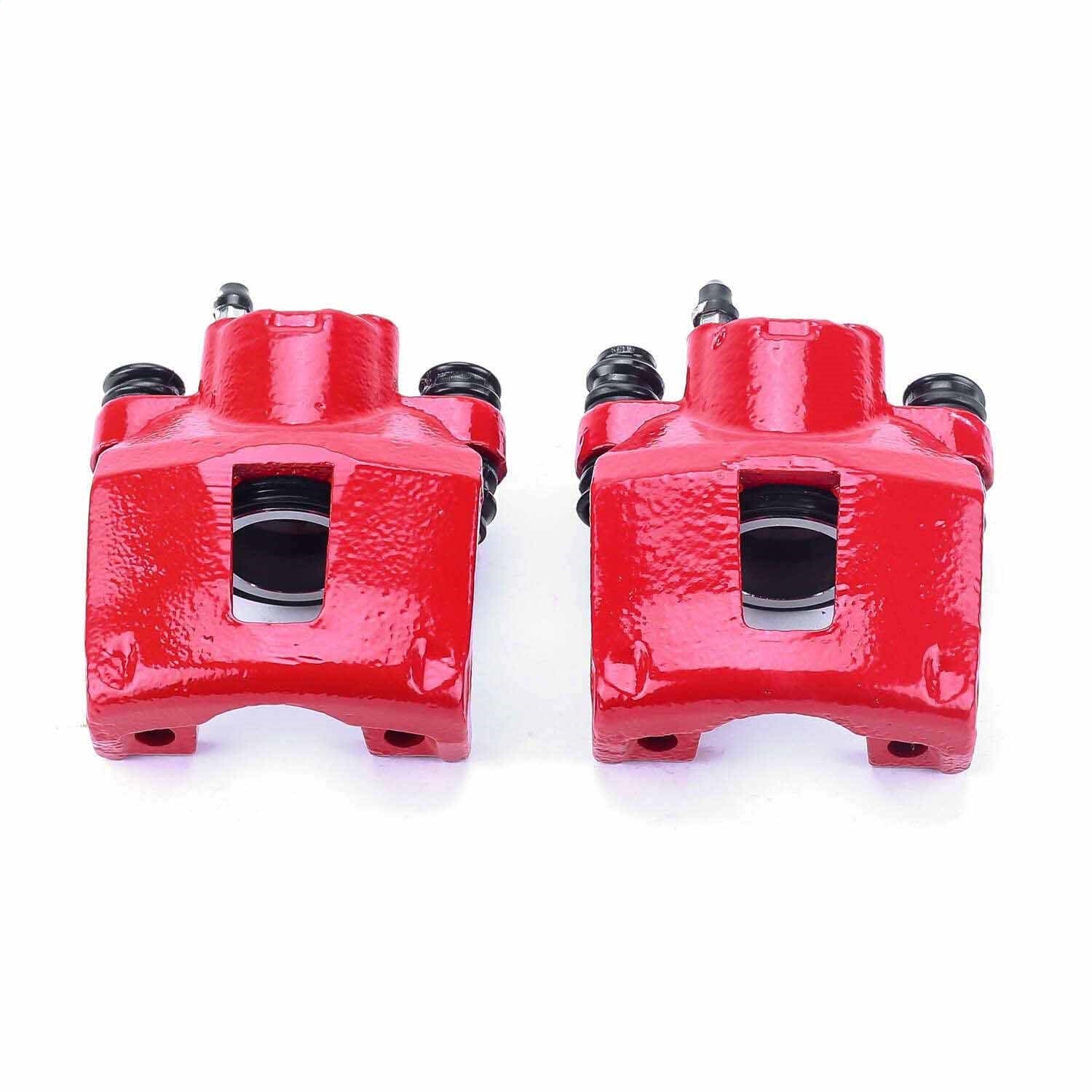 PowerStop Rear Red Calipers | 1996–2002 Ford Crown Victoria (S4637)