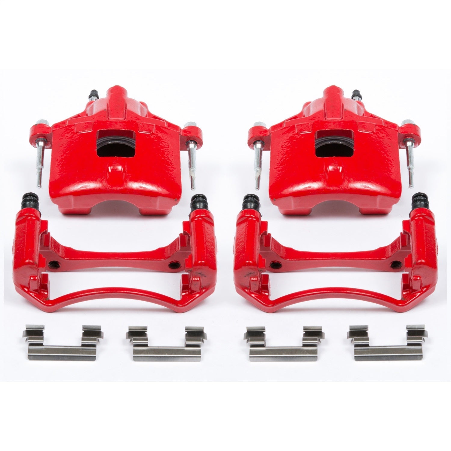PowerStop Front Red Calipers | 1997–2005 Buick Century (S4638)