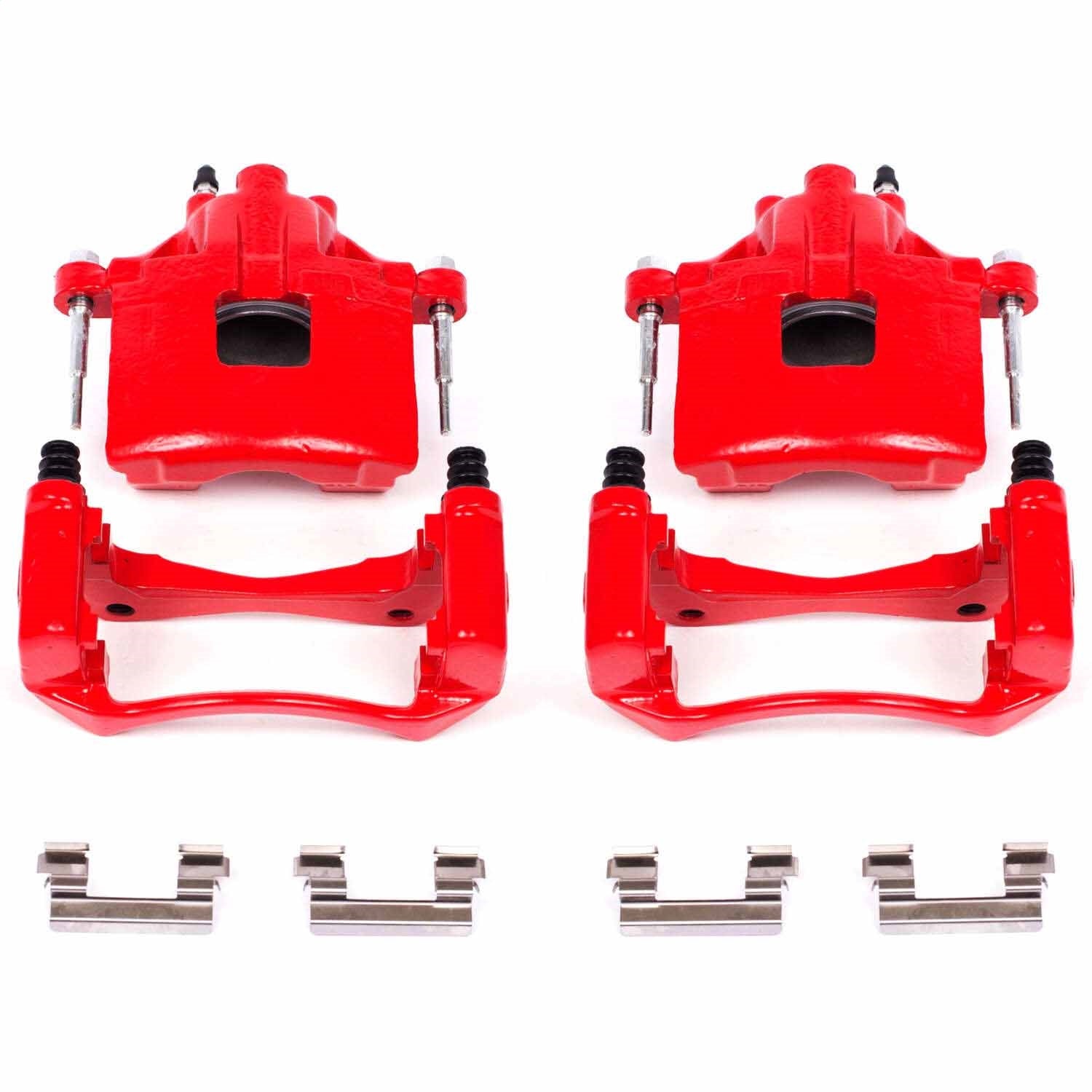 PowerStop Front Red Calipers | 2000–2005 Buick LeSabre (S4638A)