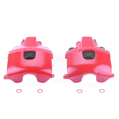 PowerStop Front Red Calipers | 1999–2004 Chrysler 300M (S4642)