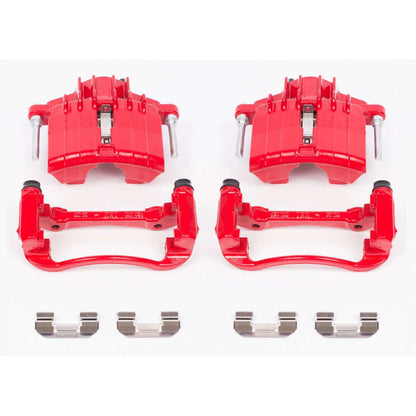PowerStop Front Red Calipers | 2004–2005 Chevrolet Classic (S4646)