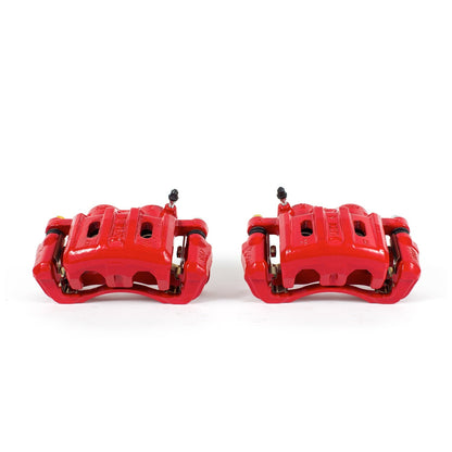 PowerStop Front Red Calipers | 1997–2004 Mitsubishi Diamante (S4670A)