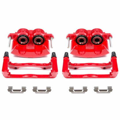 PowerStop Front Red Calipers | 1998–2002 Chevrolet Camaro (S4692)