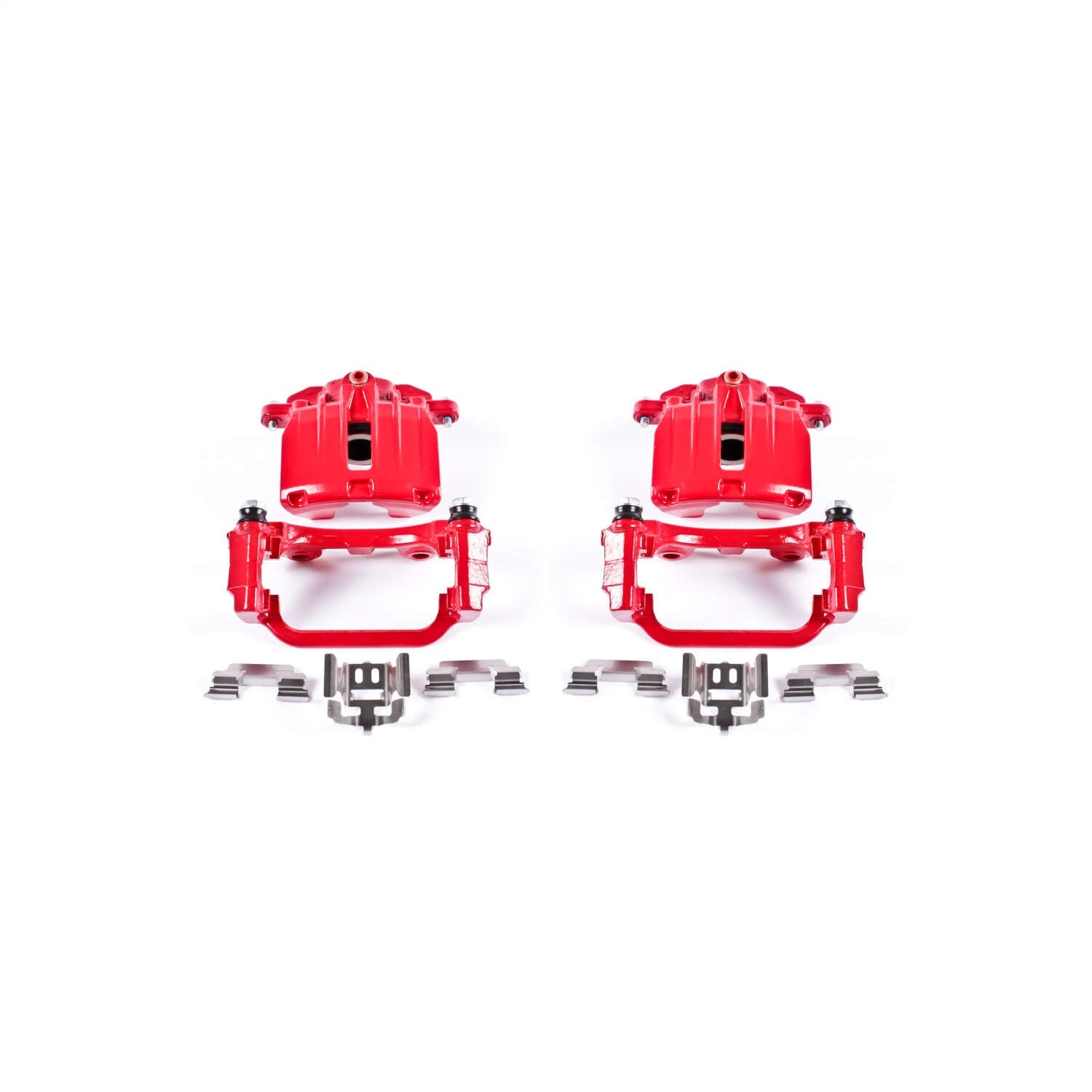 PowerStop Rear Red Calipers | 2000–2003 Cadillac DeVille (S4726)