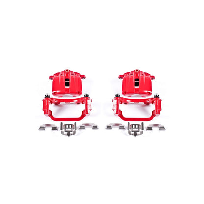 PowerStop Rear Red Calipers | 2000–2003 Cadillac DeVille (S4726)