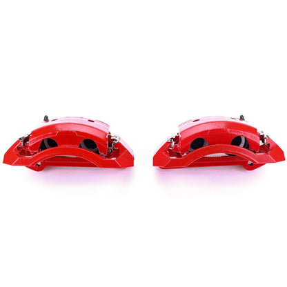 PowerStop Front Red Calipers | 2000–2002 Dodge Ram 2500 (S4746)