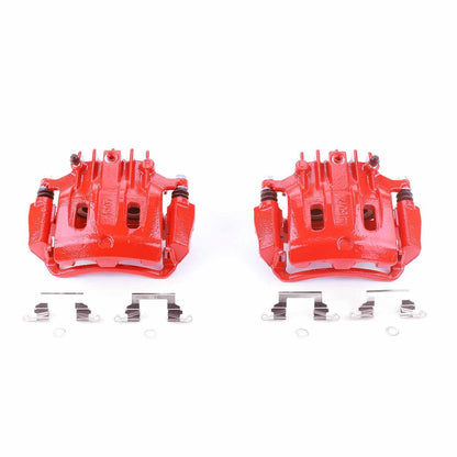 PowerStop Rear Red Calipers | 2000–2005 Ford Excursion (S4752)