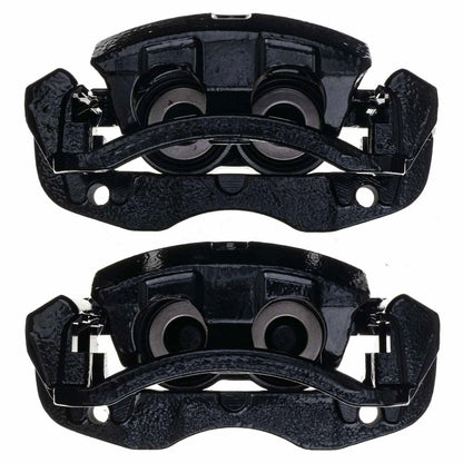 PowerStop Caliper Pair | 2000–2005 Ford Excursion Rear (S4752BLK)