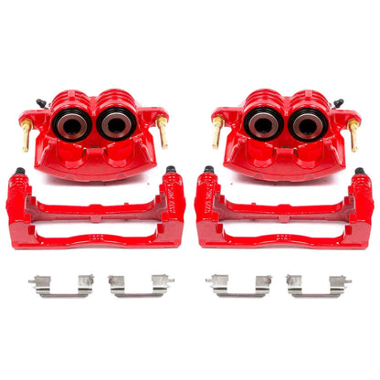 PowerStop Front Red Calipers | 2004–2005 Buick Rainier (S4798)