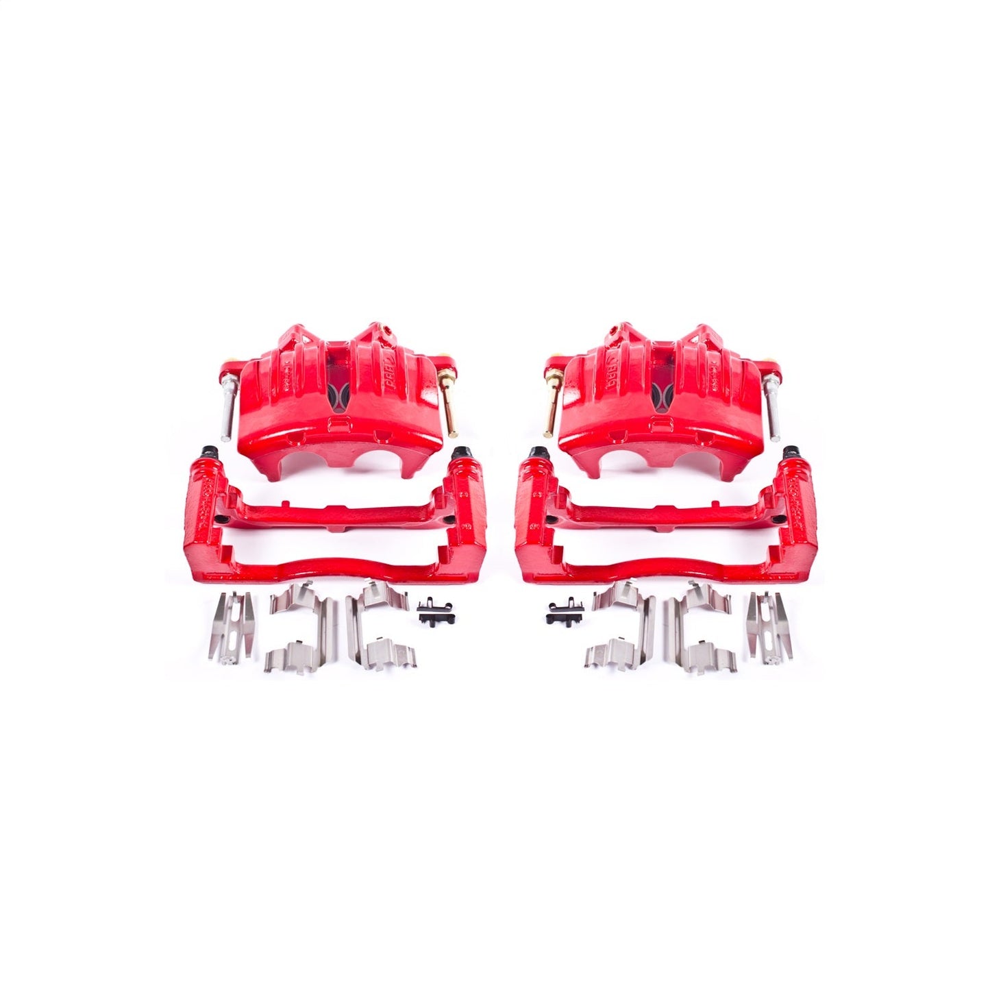 PowerStop Front Red Calipers | 2004–2005 Buick Rainier (S4798A)