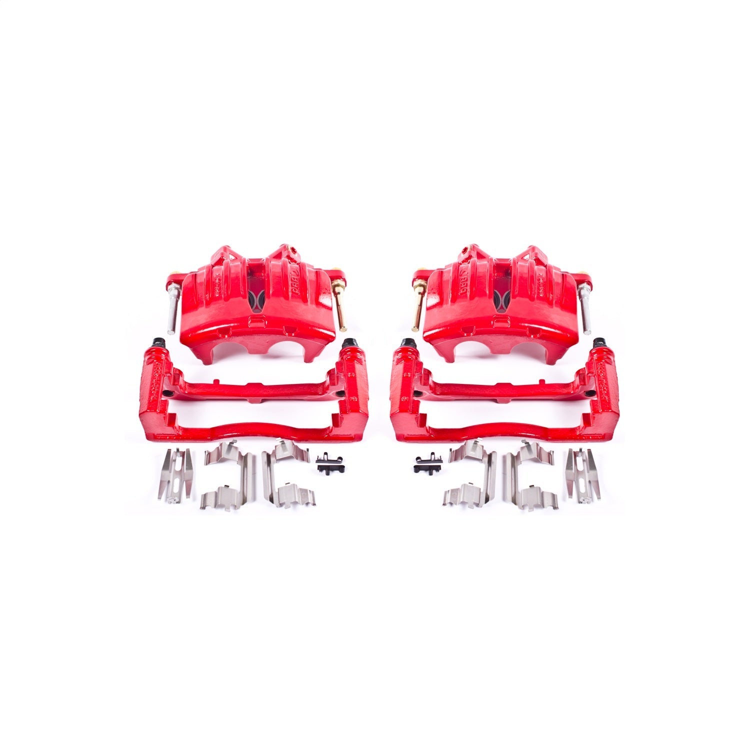 PowerStop Front Red Calipers | 2004–2005 Buick Rainier (S4798A)