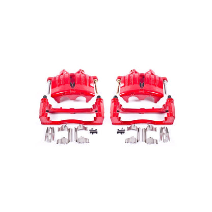 PowerStop Front Red Calipers | 2004–2005 Buick Rainier (S4798A)