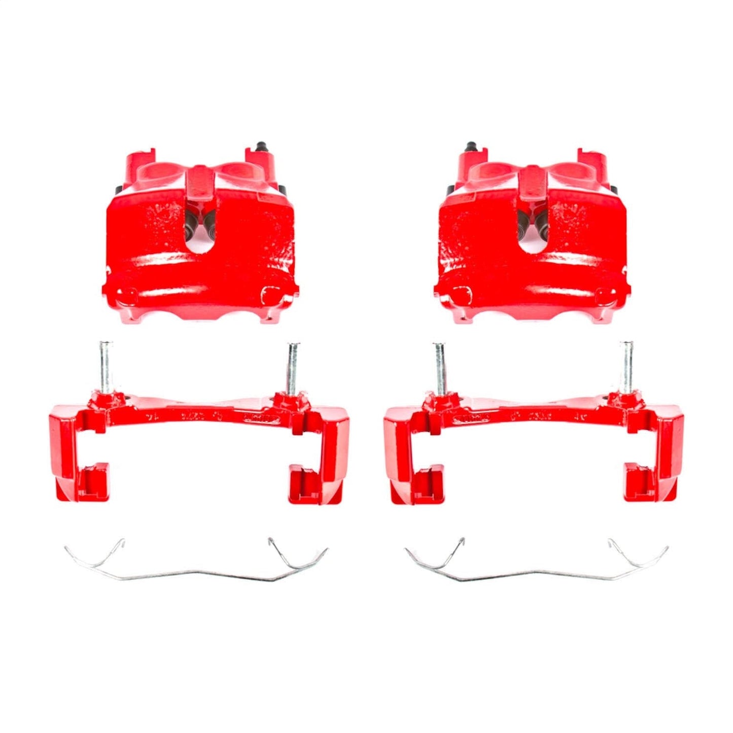 PowerStop Front Red Calipers | 1999–2002 Jeep Grand Cherokee (S4810)