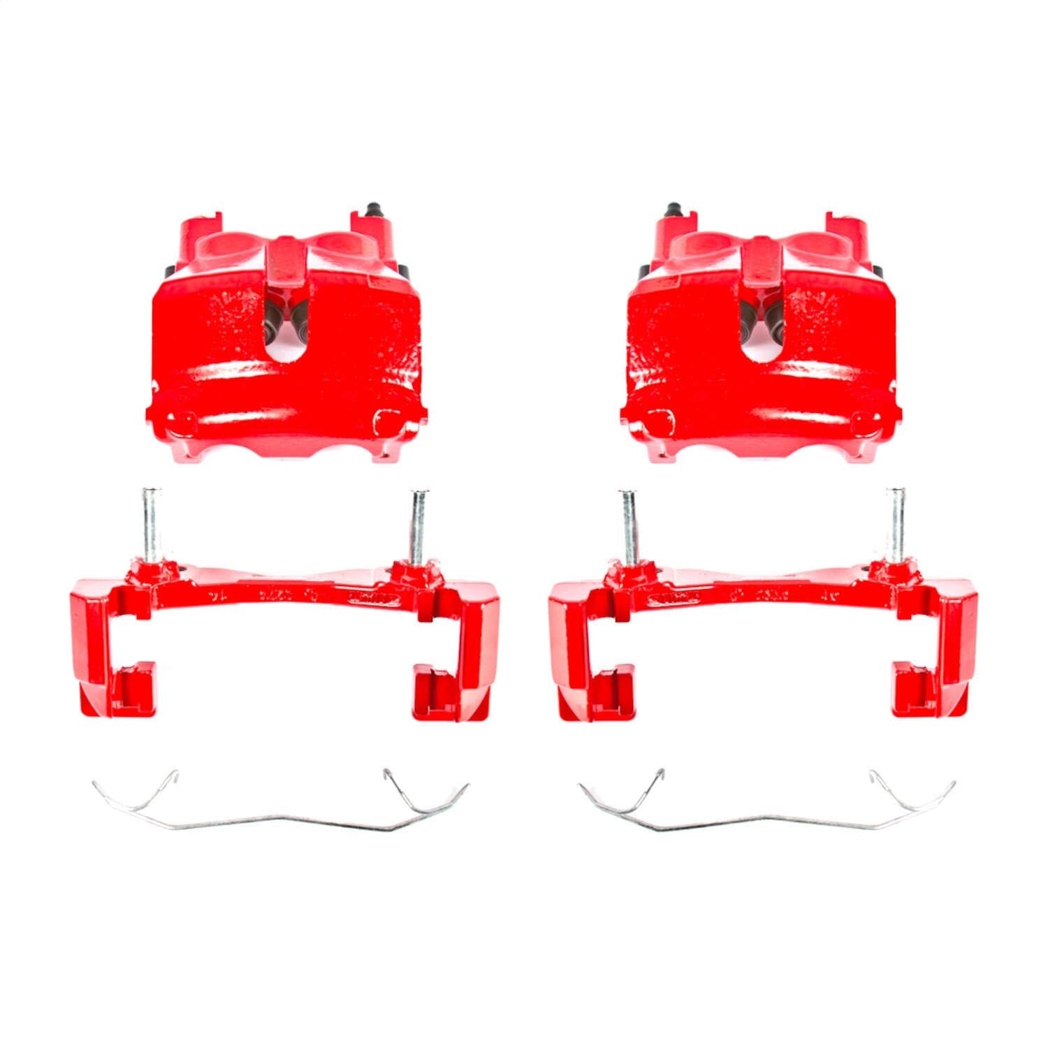 PowerStop Front Red Calipers | 1999–2002 Jeep Grand Cherokee (S4810)