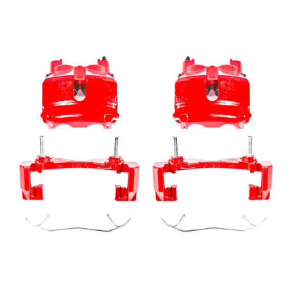 PowerStop Front Red Calipers | 1999–2002 Jeep Grand Cherokee (S4810)