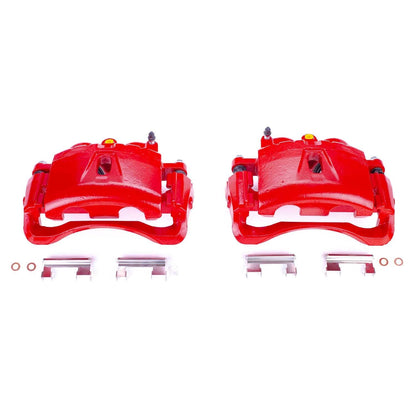 PowerStop Front Red Calipers | 2003–2019 Chevrolet Express 3500 (S4816)
