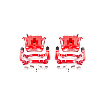 PowerStop Front Red Calipers | 1999–2004 Jeep Grand Cherokee (S4826)