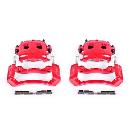 PowerStop Front Red Calipers | 2002–2005 Dodge Ram 1500 (S4832)