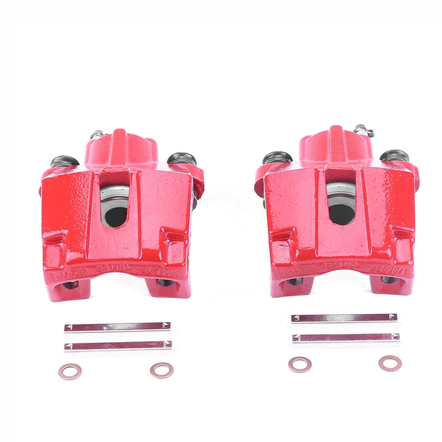 PowerStop Rear Red Calipers | 2003–2011 Ford Crown Victoria (S4850)
