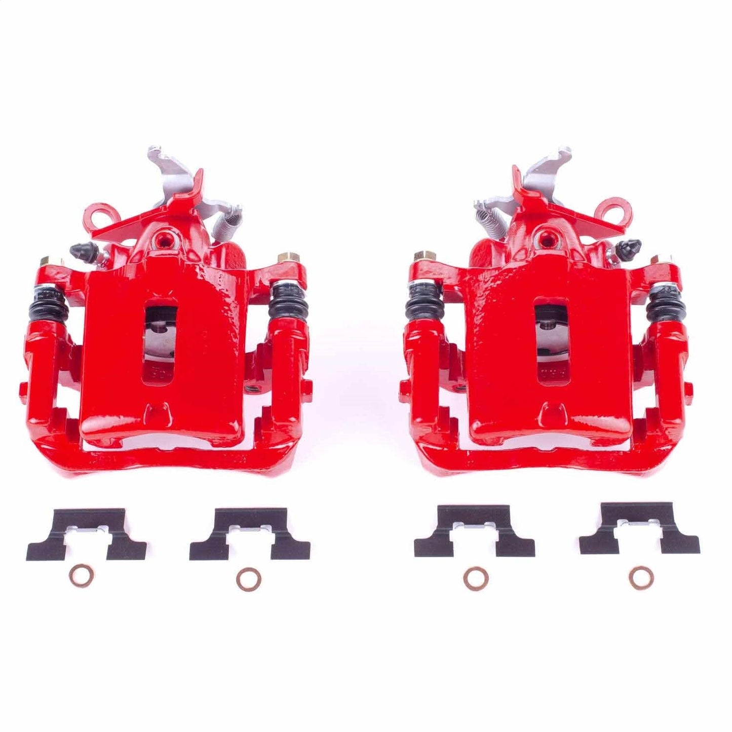 PowerStop Rear Red Calipers | 2003–2005 Jaguar S-Type (S4852)