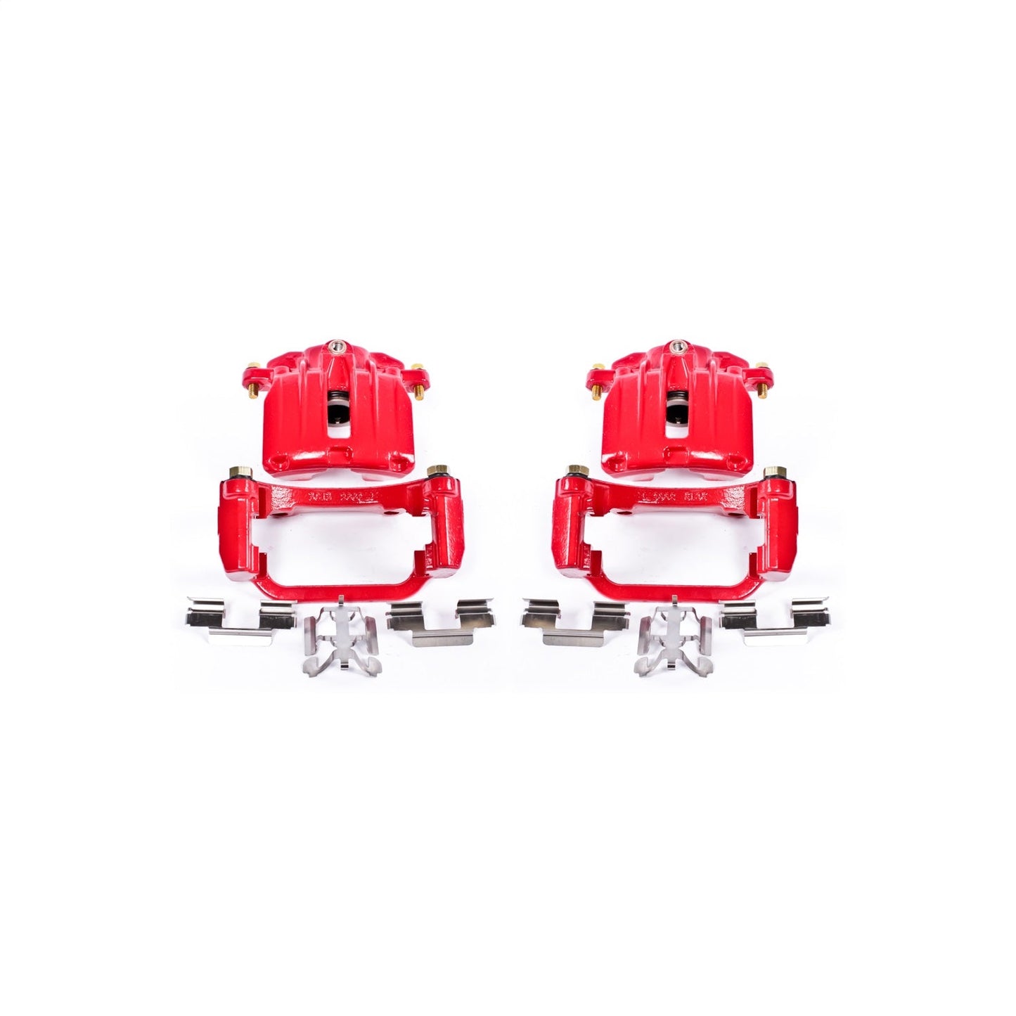 PowerStop Rear Red Calipers | 2004–2005 Cadillac DeVille (S4854)