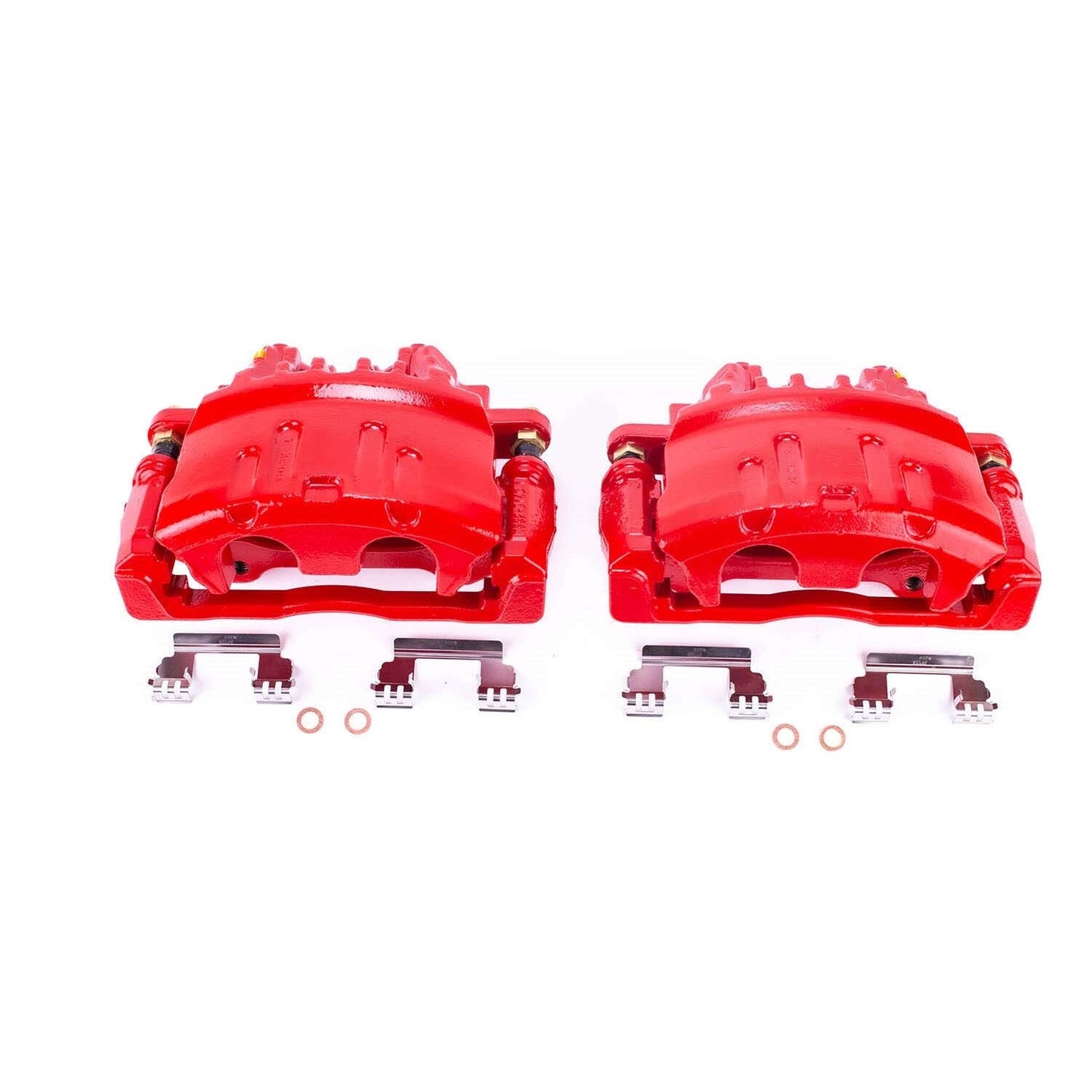 PowerStop Front Red Calipers | 2003–2007 Cadillac CTS (S4878)