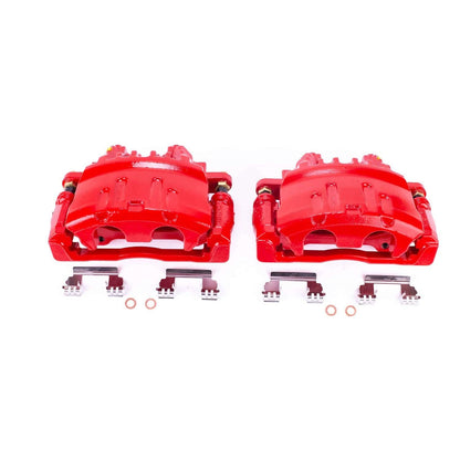 PowerStop Front Red Calipers | 2003–2007 Cadillac CTS (S4878)