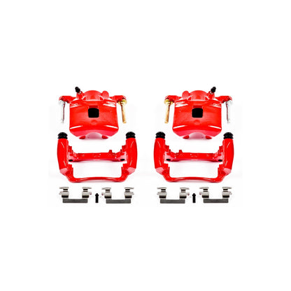 PowerStop Front Red Calipers | 2007 Chevrolet Cobalt (S4880)