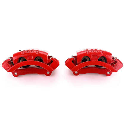 PowerStop Rear Red Calipers | 2006–2008 Dodge Ram 1500 (S4894)
