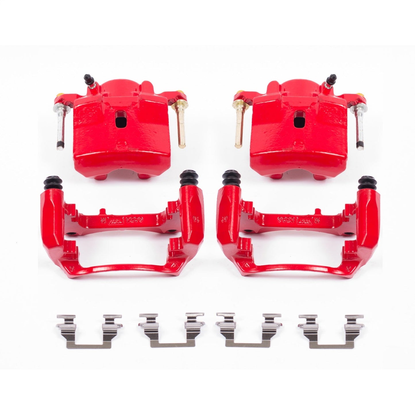 PowerStop Front Red Calipers | 2006–2012 Chevrolet Malibu (S4910A)
