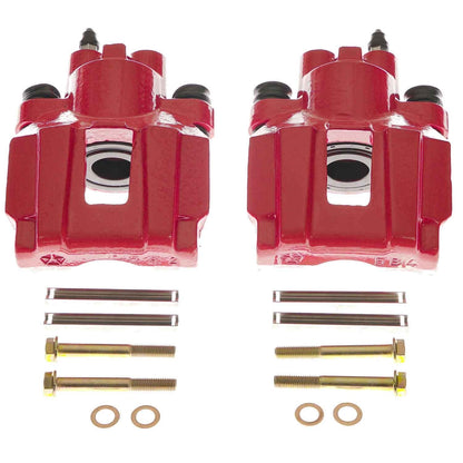 PowerStop Rear Red Calipers | 2004–2008 Chrysler Pacifica (S4914)