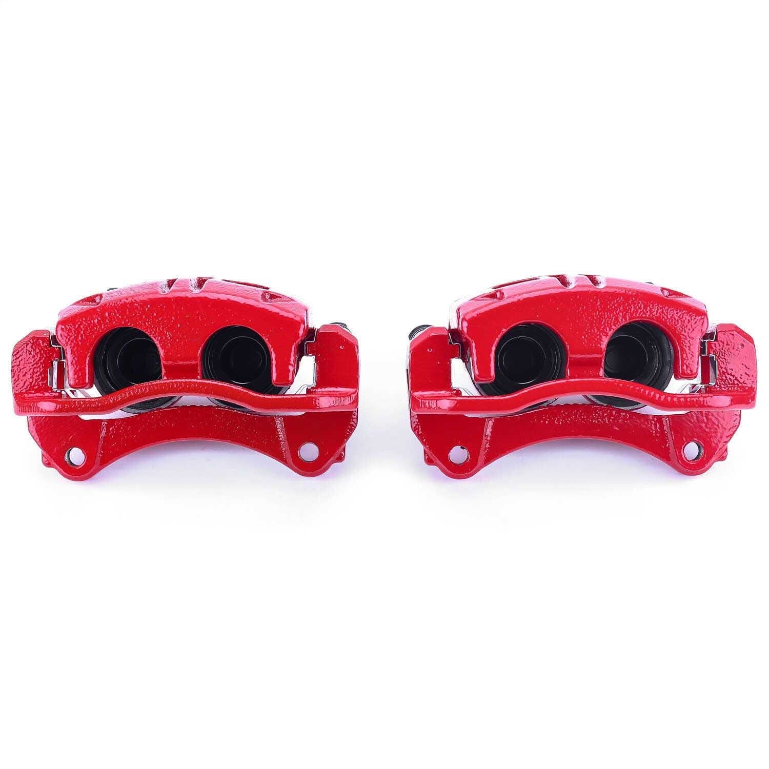 PowerStop Front Red Calipers | 2005–2006 Chevrolet Equinox (S4950)