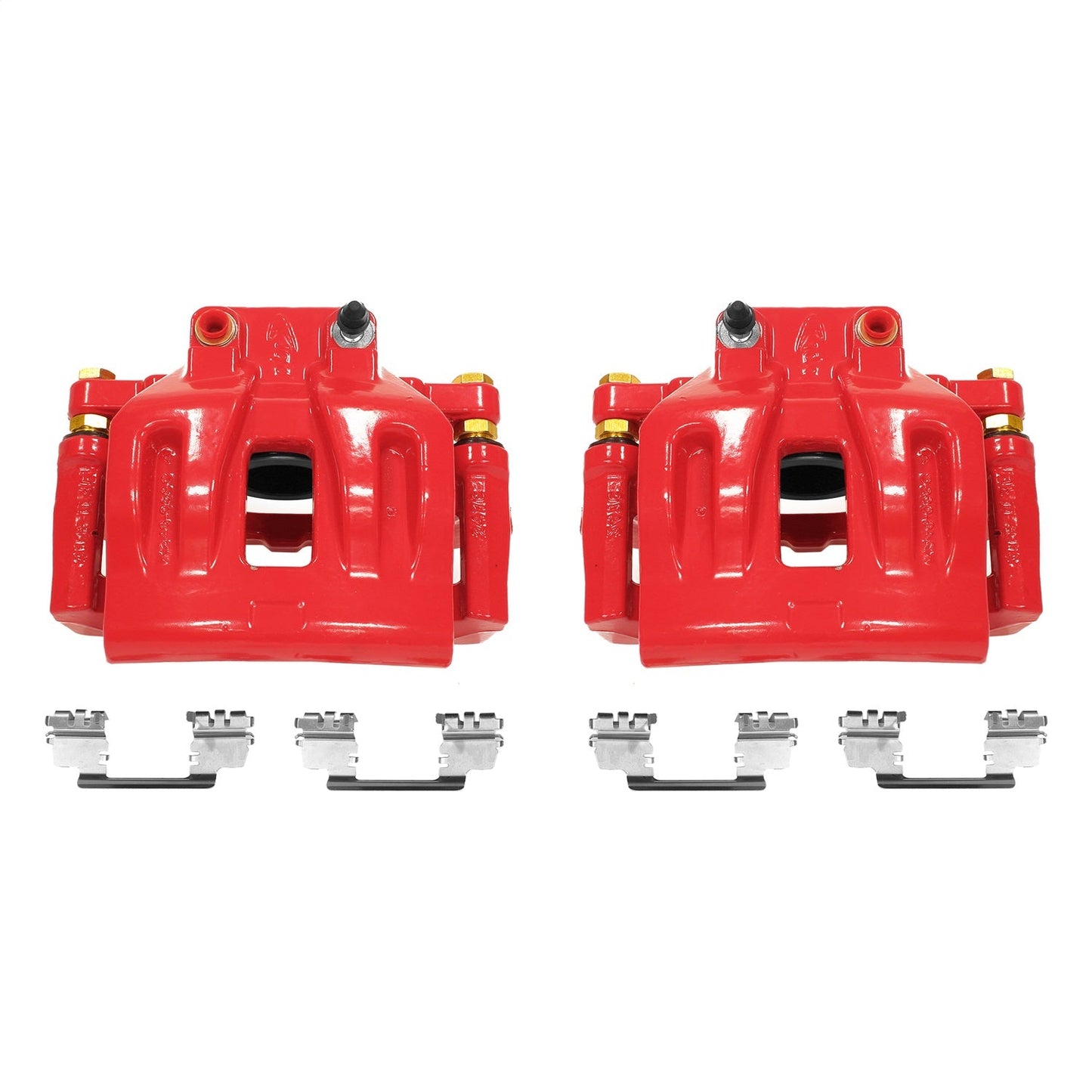PowerStop Front Red Calipers | 2012–2017 Chrysler 300 (S4968A)