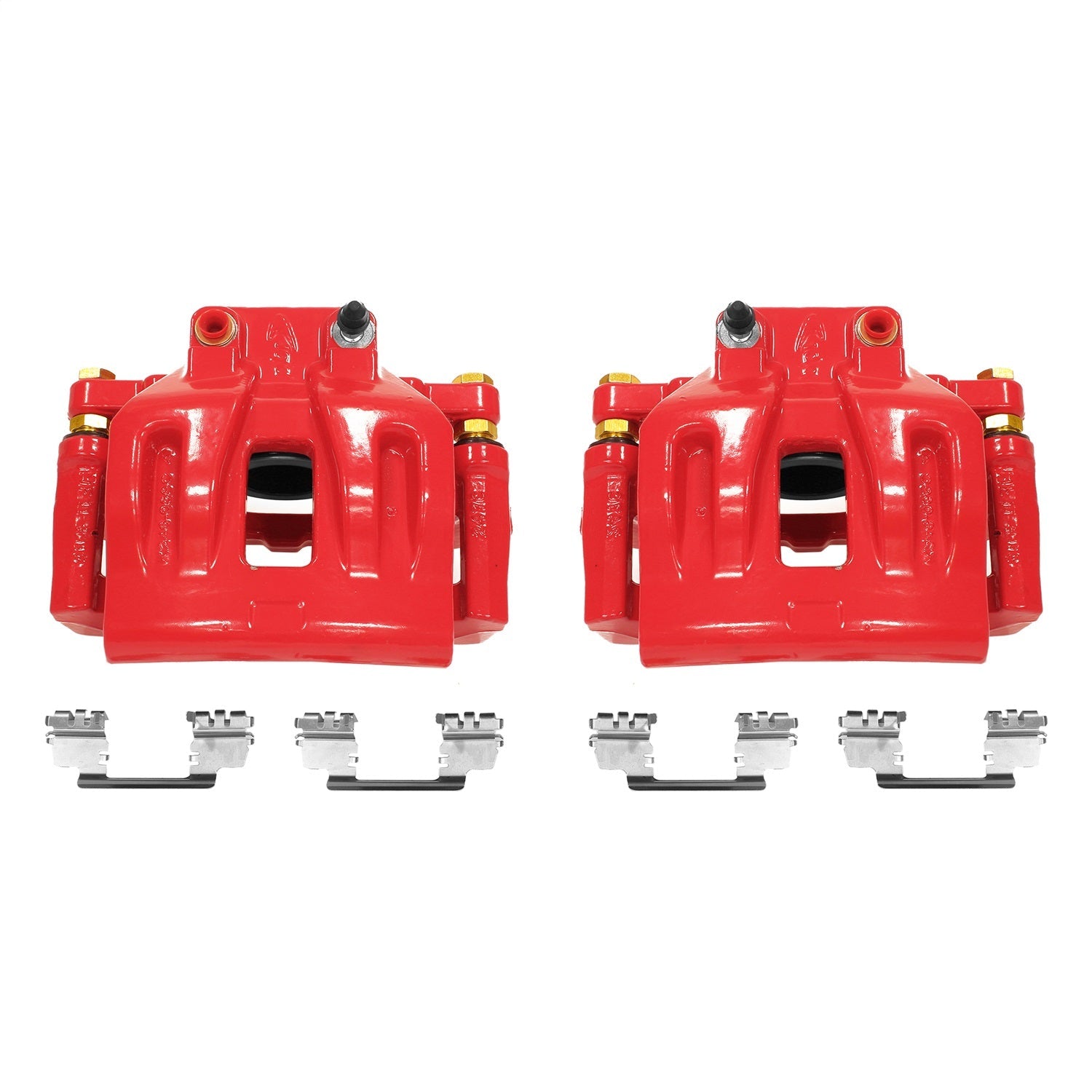 PowerStop Front Red Calipers | 2012–2017 Chrysler 300 (S4968A)