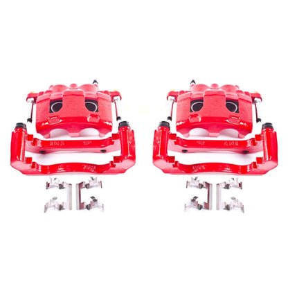 PowerStop Front Red Calipers | 2006–2011 Buick Lucerne (S4988)