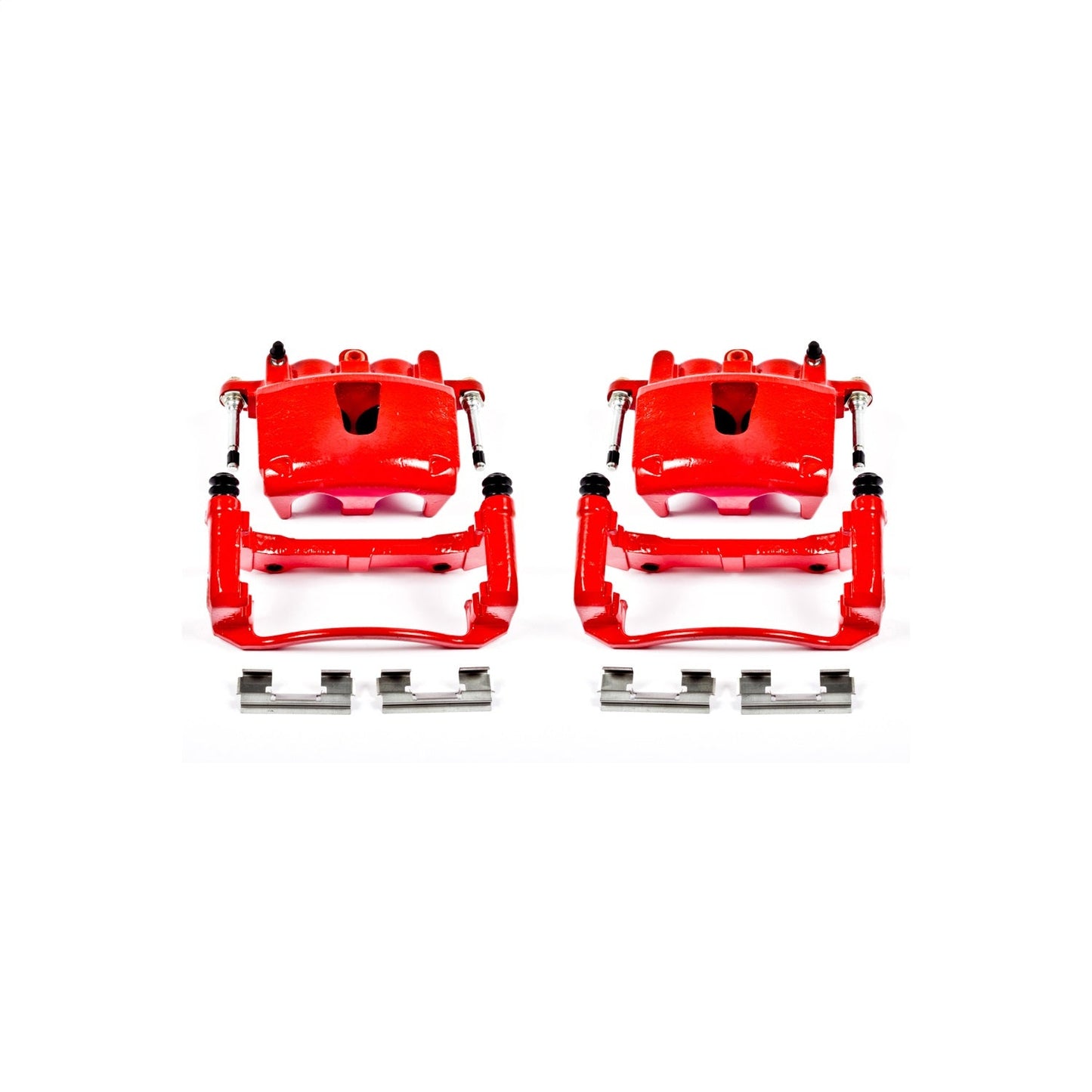PowerStop Front Red Calipers | 2006–2010 Jeep Commander (S4990)