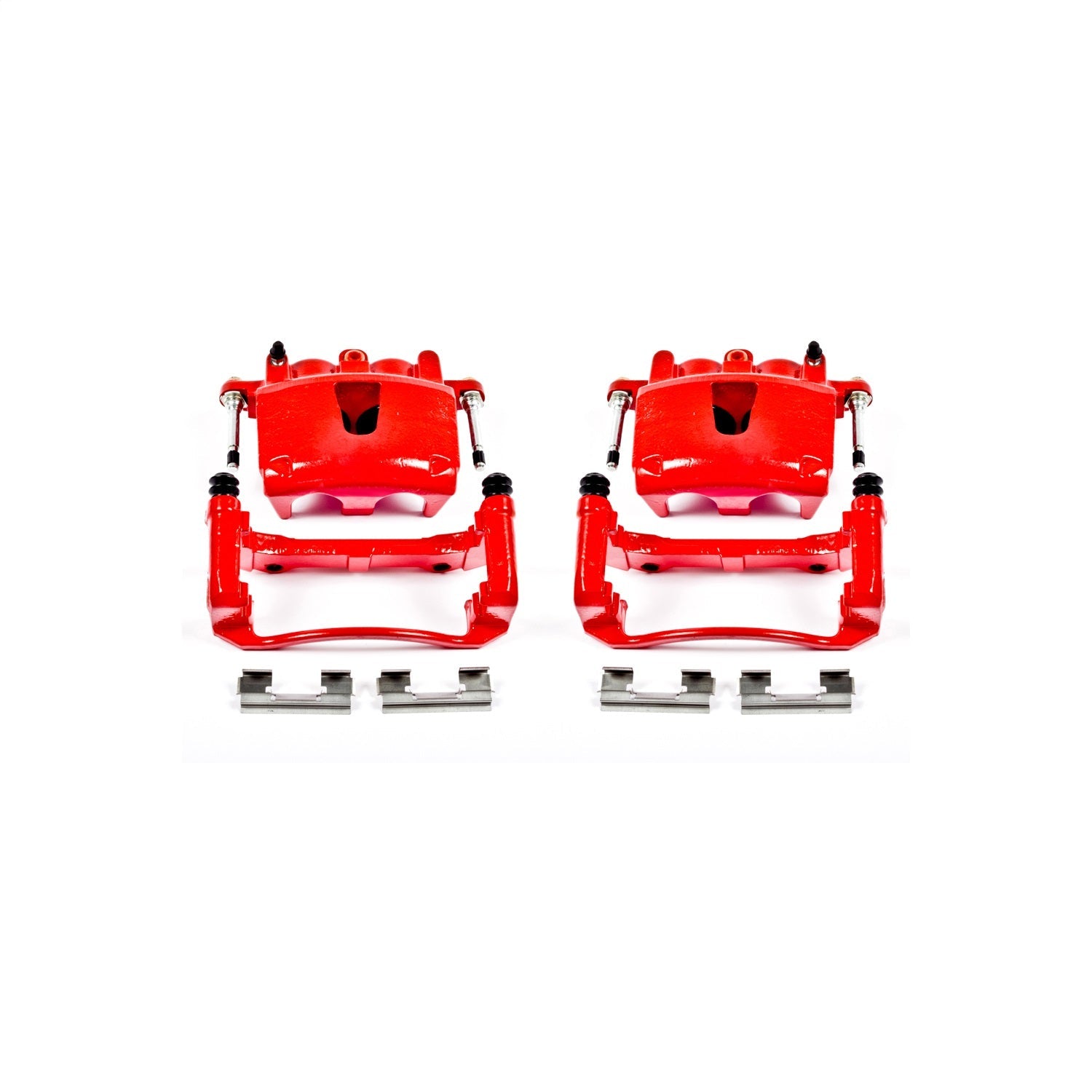PowerStop Front Red Calipers | 2006–2010 Jeep Commander (S4990)