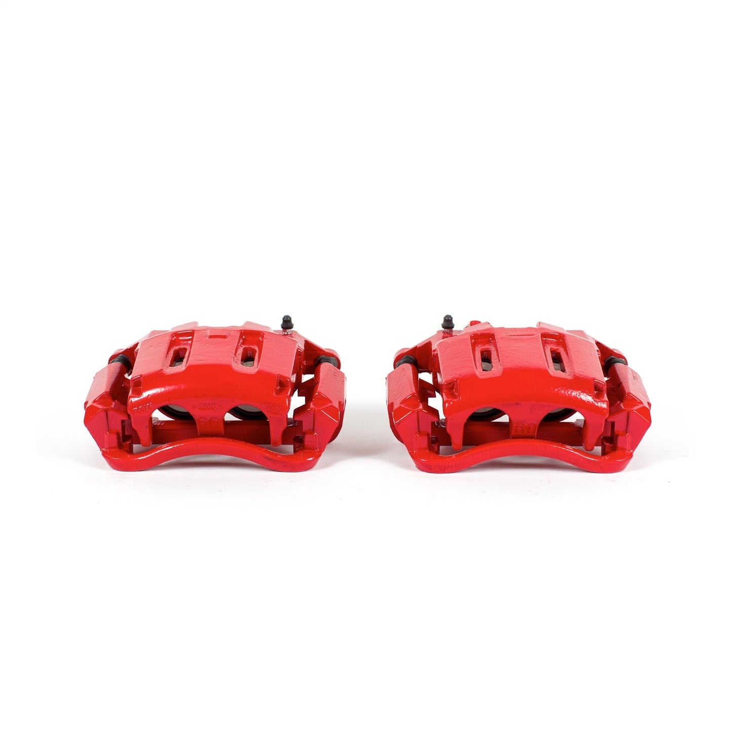 PowerStop Front Red Calipers | 2005–2012 Ford F-350 Super Duty (S4996)