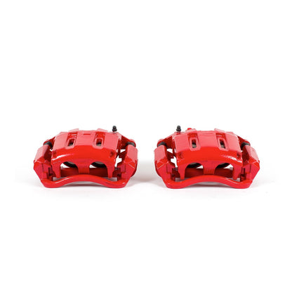 PowerStop Front Red Calipers | 2005–2012 Ford F-350 Super Duty (S4996)