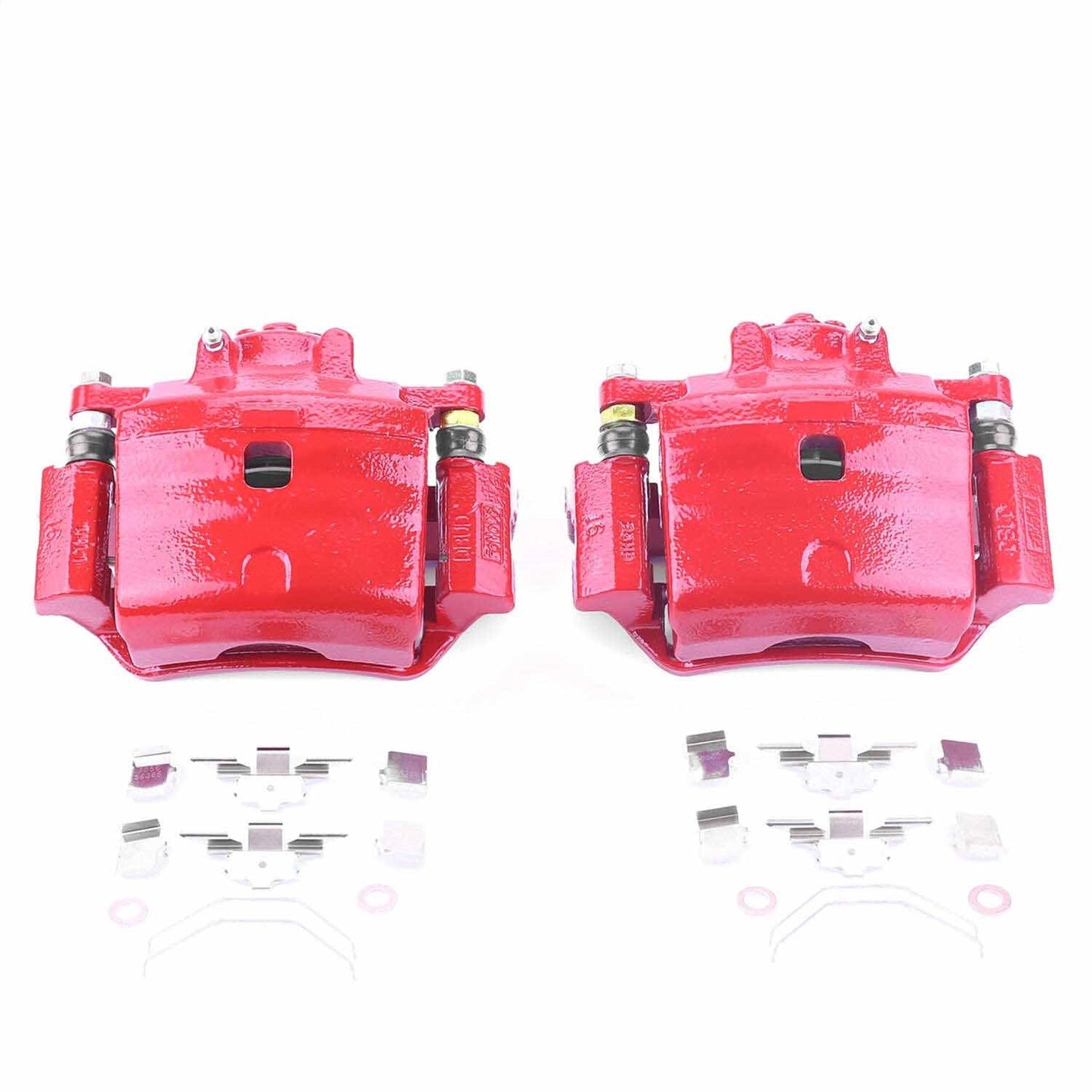 PowerStop Front Red Calipers | 2006–2012 Ford Fusion (S5000)