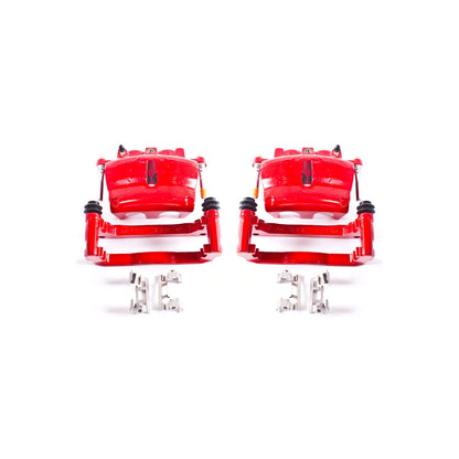 PowerStop Front Red Calipers | 2008–2016 Buick Enclave (S5004)