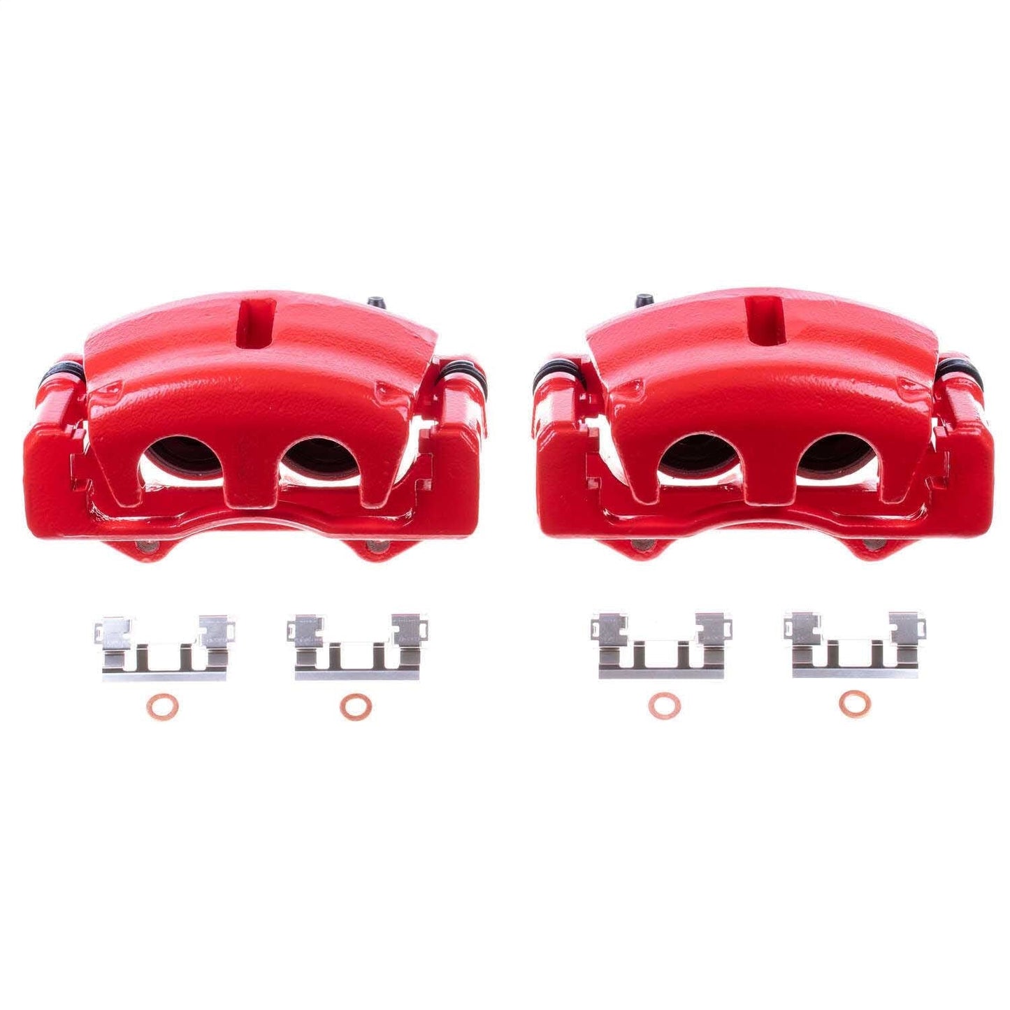 PowerStop Front Red Calipers | 2009–2012 Chevrolet Colorado (S5004C)