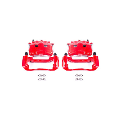 PowerStop Front Red Calipers | 2005–2008 Dodge Dakota (S5008)