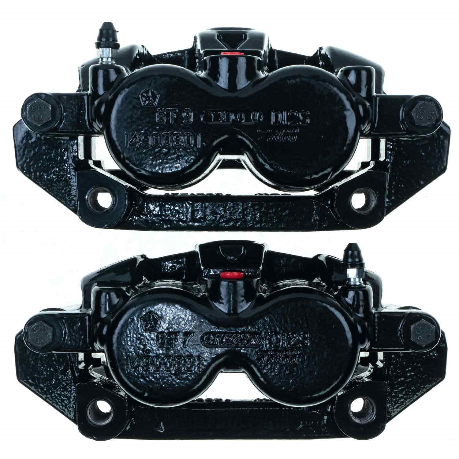 PowerStop Caliper Kit | 2005–2008 Dodge Dakota (S5008BLK)