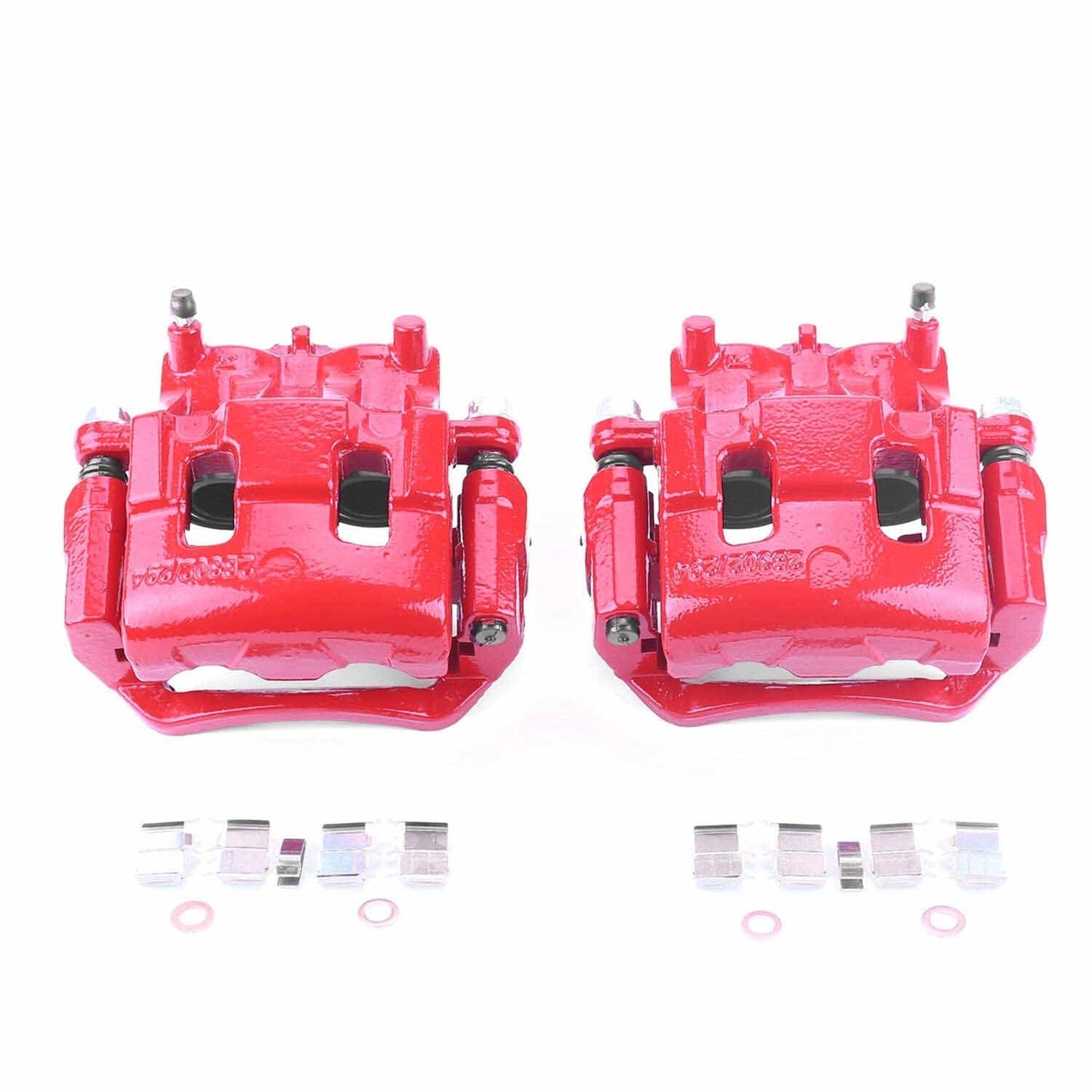 PowerStop Front Red Calipers | 2007–2010 Ford Edge (S5026A)